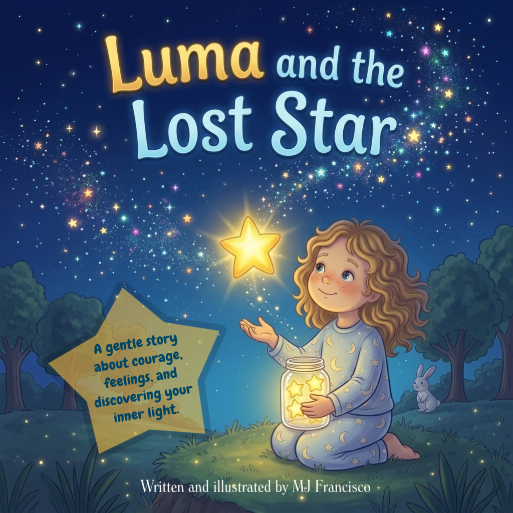 Luma and the Lost Star | Printable Children’s Bedtime Story | Courage Book for Kids