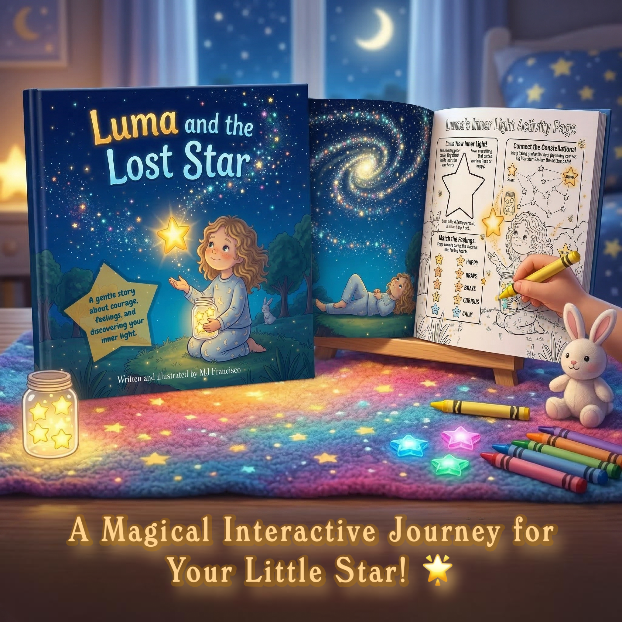 Luma and the Lost Star | Printable Children’s Bedtime Story | Courage Book for Kids