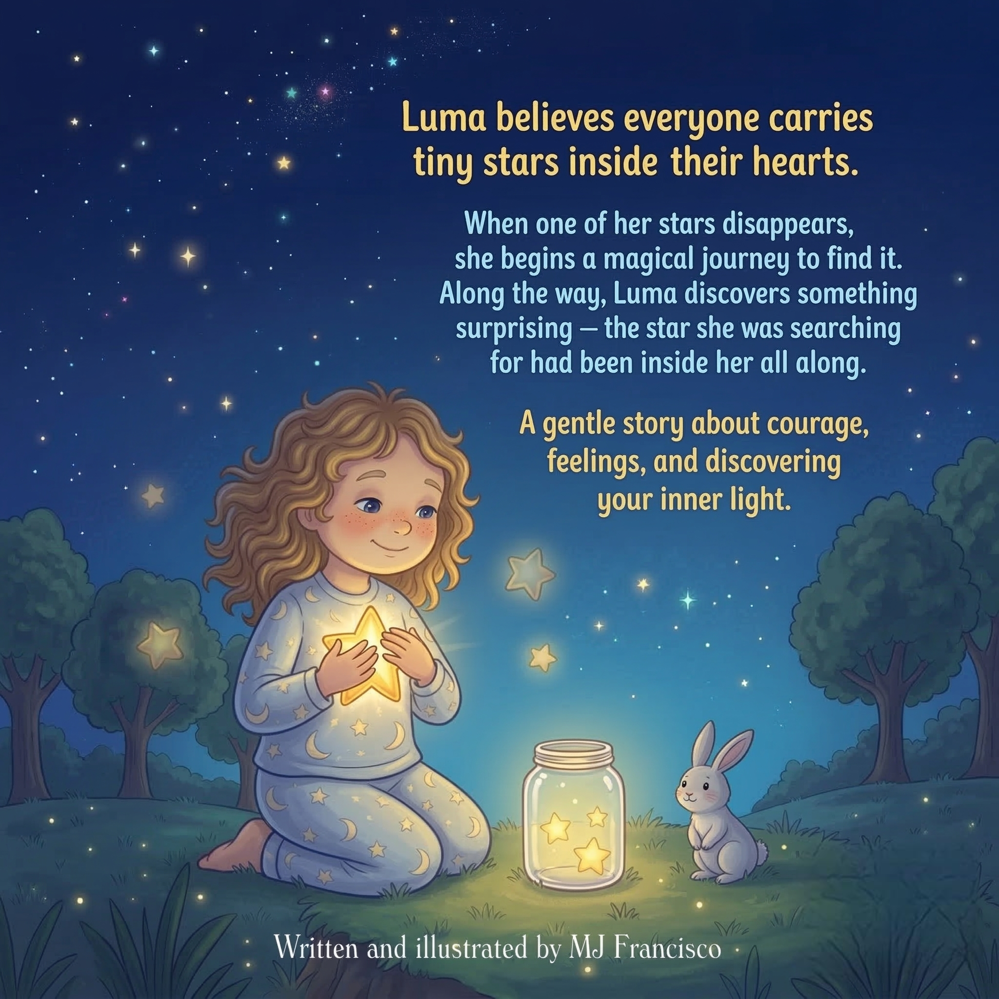 Luma and the Lost Star | Printable Children’s Bedtime Story | Courage Book for Kids